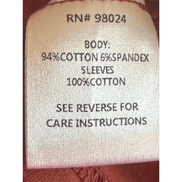 Love the Label Esme Solid Tee in Terracotta Brown L2408-30 XS XSmall NEW NWT - Picture 6 of 8